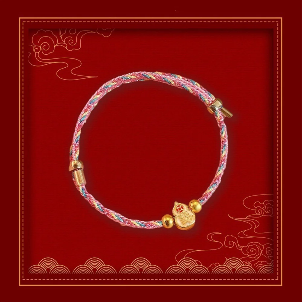 2026 Classic Woven Bracelet -style C - Adjustable Cotton Cord, Minimalist Everyday Accessory