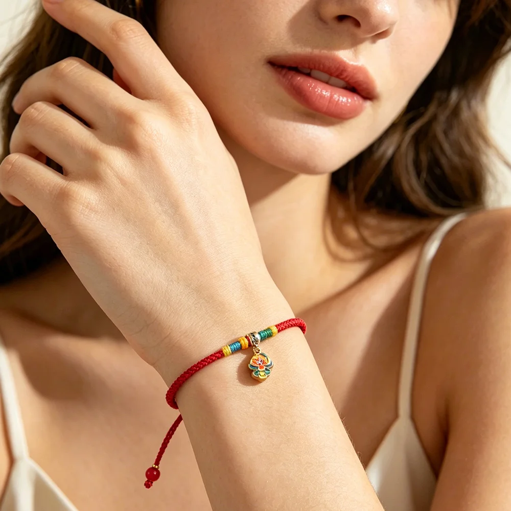 2026 Classic Woven Bracelet -style B - Adjustable Cotton Cord, Minimalist Everyday Accessory - Image 2