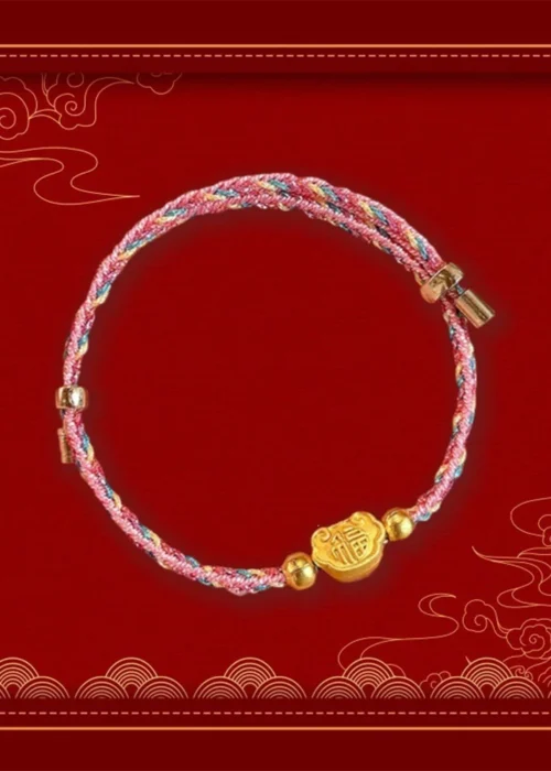 2026 Classic Woven Bracelet -style A - Adjustable Cotton Cord, Minimalist Everyday Accessory